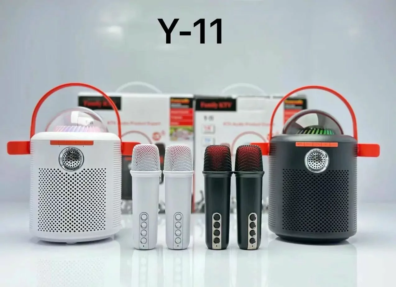 Loa Karaoke Bluetooth Y11 (Kèm 2 Mic)