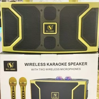 Loa Bluetooth Karaoke SU-YOSD YS-211 (Kèm 2 Micro)  Loa Bluetooth Kèm Microe Karaoke SU-YOSD YS-211 Loa Bluetooth Kèm 2 Mic Không Dây Hát Karaoke