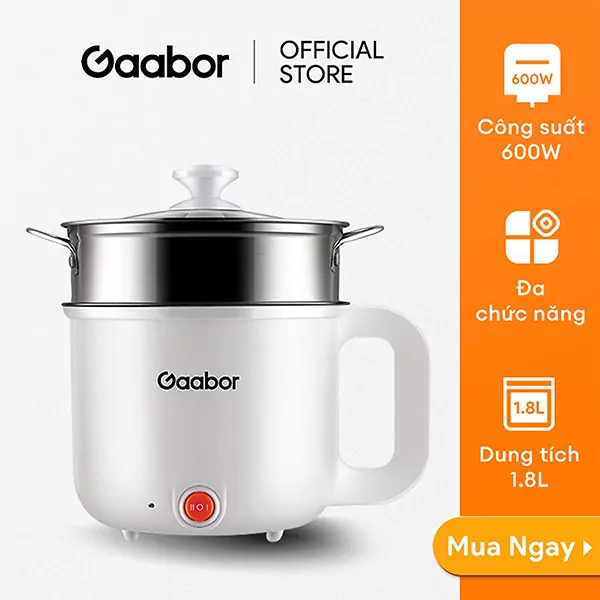 Nồi Điện Đa Năng Gaabor GR-N18A (1.8L) Tiện Lợi Và Hiệu Quả